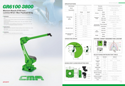 Робот EFORT GR6100-3800