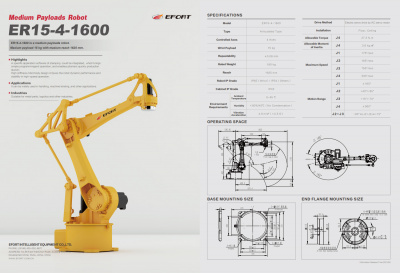 Робот EFORT ER15-4-1600