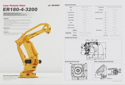 Робот EFORT ER180-4-3200